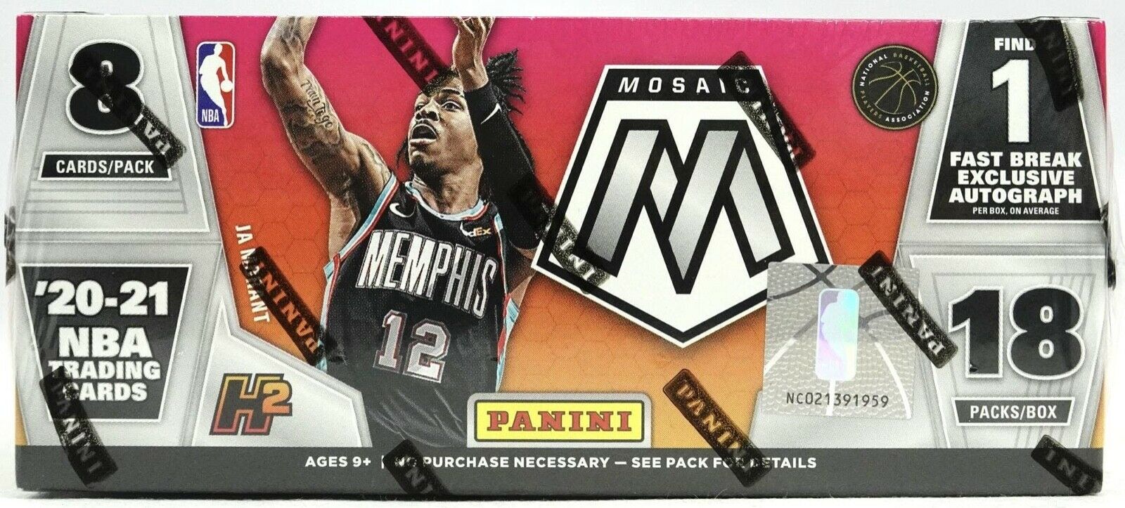2020-21 PANINI MOSAIC FAST BREAK BASKETBALL